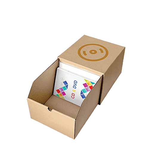 CD/DVD Storage Boxes - Custom Size, Shape Boxes at Wholesale